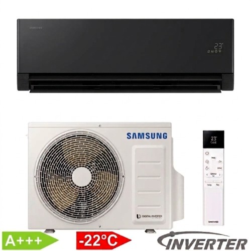 Кондиціонер спліт-система SAMSUNG СЕРІЯ PREMIERE WINDFREE BLACK AR70H09C1ABNEU